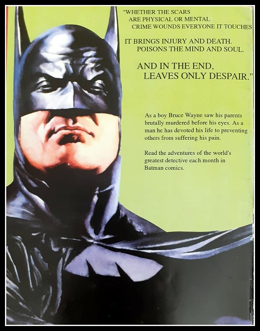 Gotham Comics 
Issue #16
Wings - Batman - Message