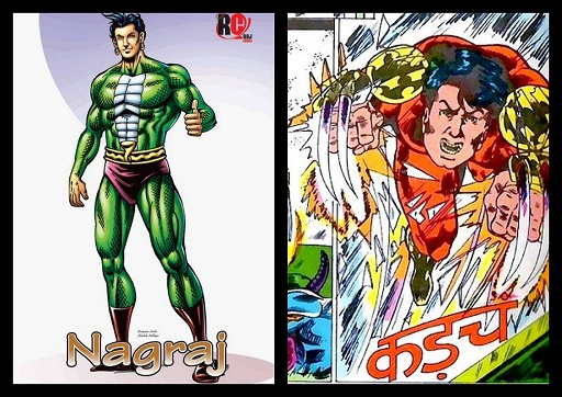 Nagraj Aur Jangaroo - Raj Comics And Fort Comics