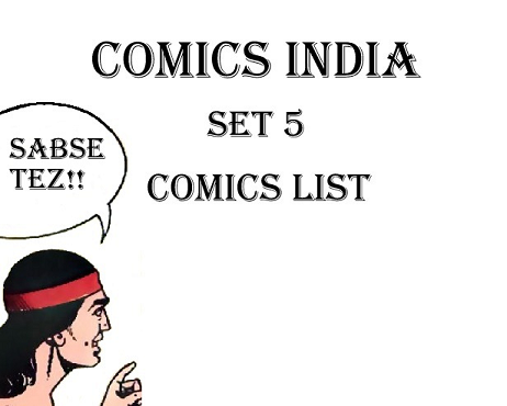 Comics India - Set 5