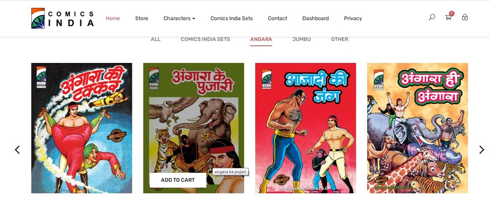 Comics India - Angara