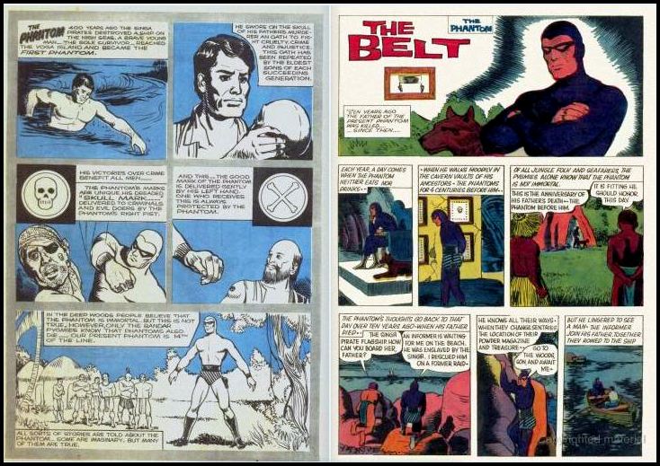 Indrajal Comics - The Phantoms Belt - 1st Issue - Internal Pages