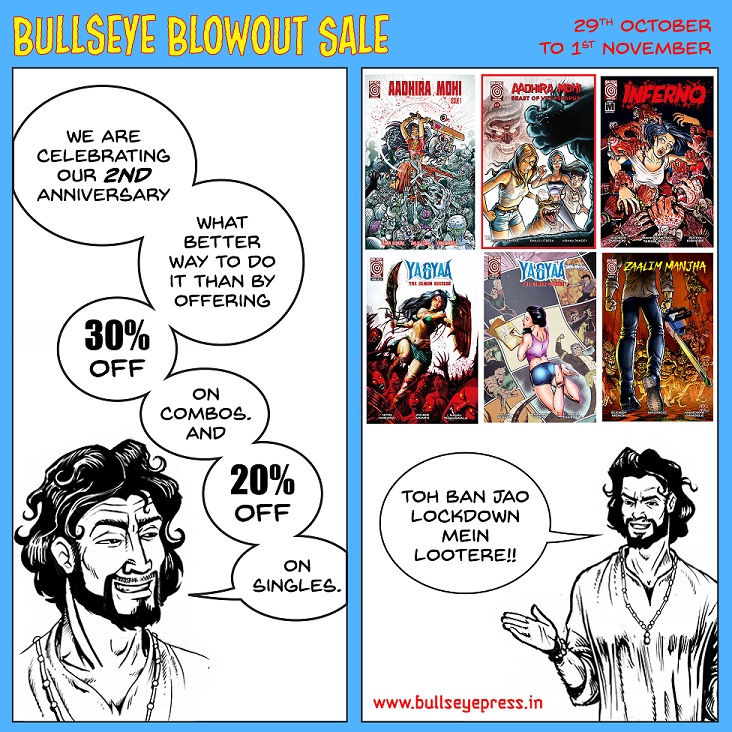 Bullseye Press - Blowout Sale 