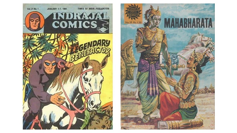 Indrajal Comics Aur Amar Chitra Katha