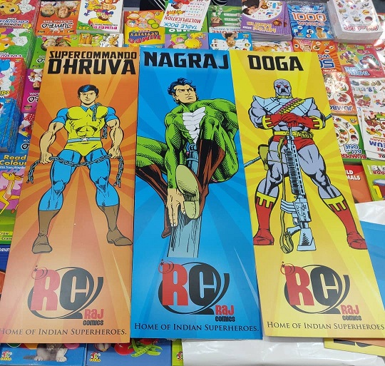 Super Commando Dhruva - Nagraj - Doga - Raj Comics