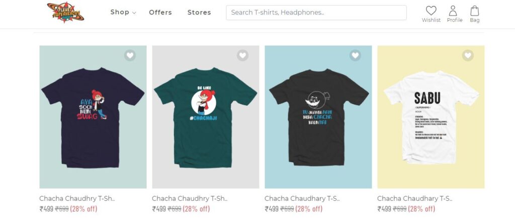 Chacha Chaudhary T-Shirt 