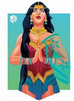 Wonder-Woman-Art-DC-FanDomइ-DB