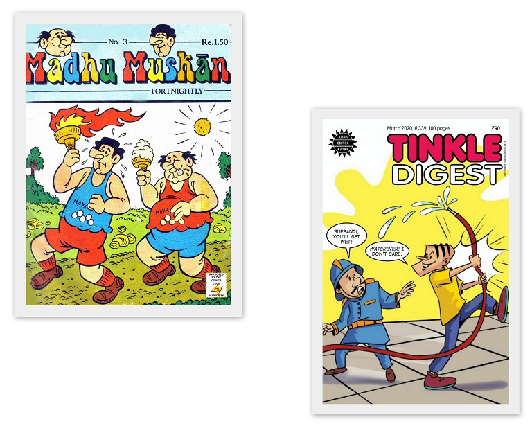 Madhu Muskaan And Tinkle - Children Magazine