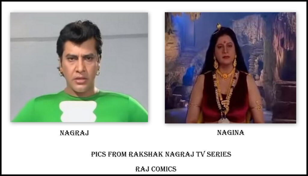 Nagraj Aur Nagina - Rakshak Nagraj TV Serial - Raj Comics