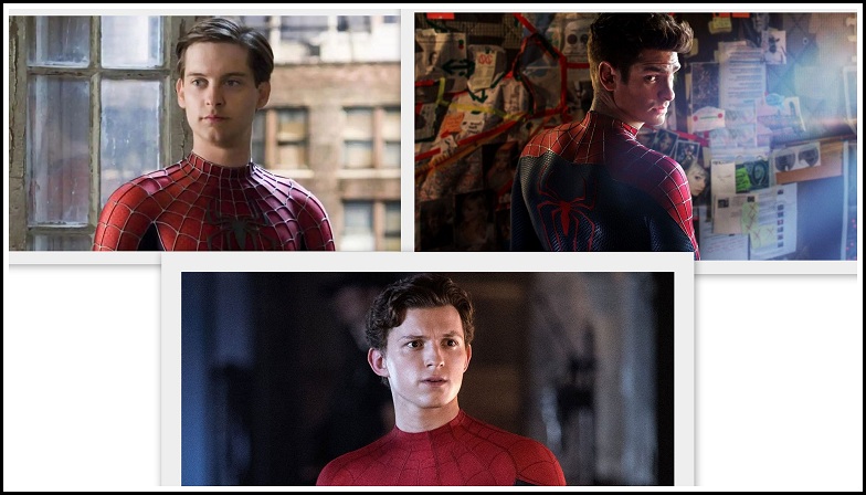 Spider-Man 3 - Marvel Studio - Sony Pictures - Tom Holland, Tobey Maguire And Andrew Garfield