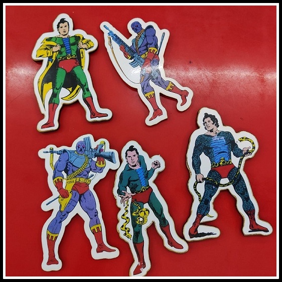 Raj Comics - Vintage Magnet Stickers