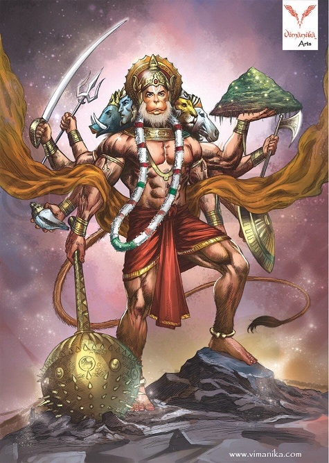 Hanumanji - Vimanika Comics