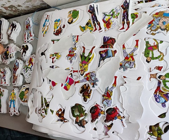 Raj Comics - Paper Stickers