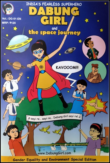 Dabung Girl and the Space Journey Comics