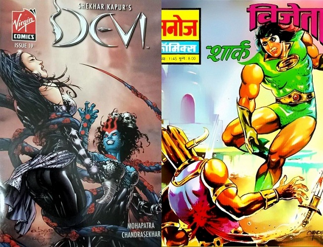 Devi & Shark - Virgin Comics & Manoj Comics