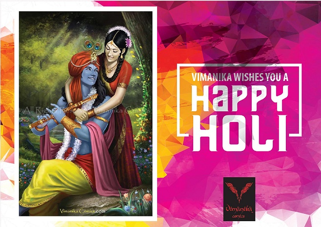Vimanika Comics - Happy Holi