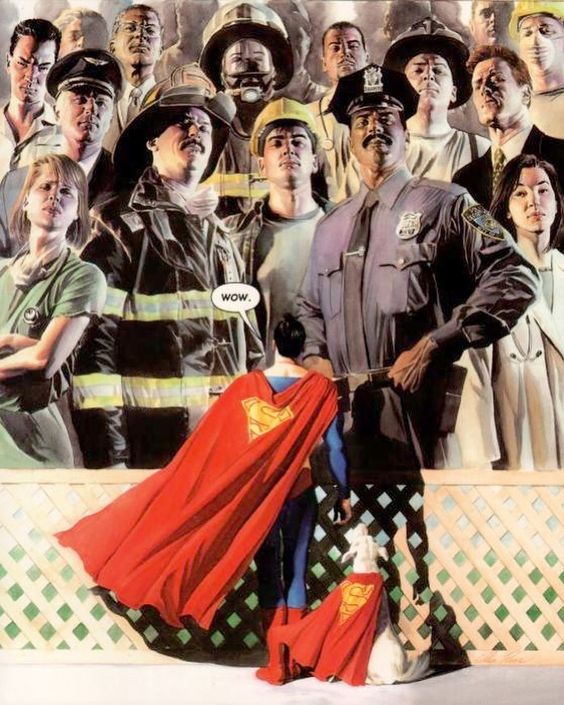Alex Ross - 9-11 - Superman - DC Comics