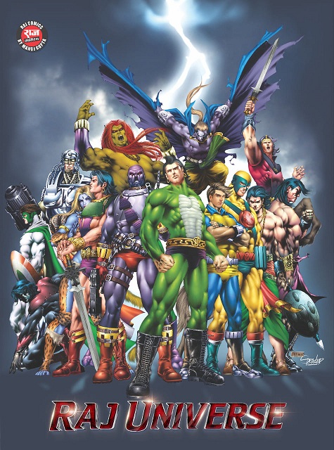 Raj Comics Universe - Poster