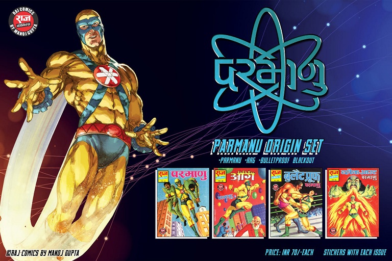 Parmanu Origin - Raj Comics