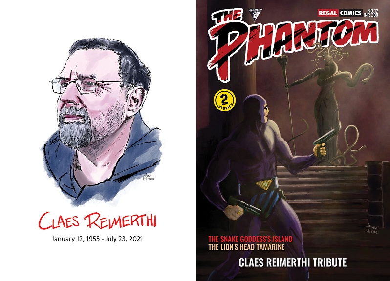 The Phantom - Regal Comics - CLAES REIMERTHI TRIBUTE
