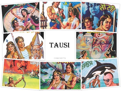 Tausi Set 2 - Raj Comics By Manoj Gupta
