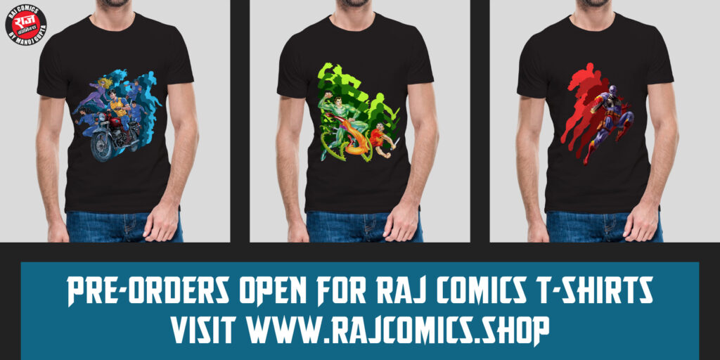 Raj Comics T - Shrits - RCMG