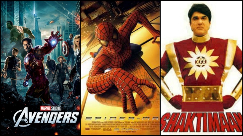 Avengers - Spiderman - Shaktimaan