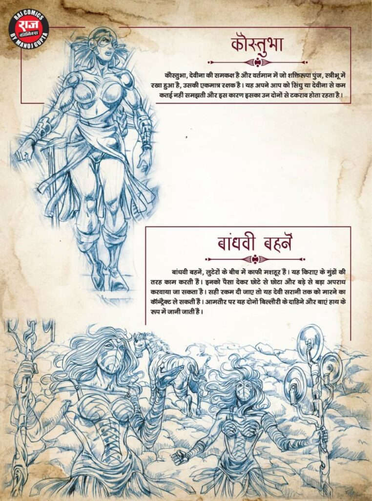 Shaktiroopa - Streebhu - Raj Comics By Manoj Gupta