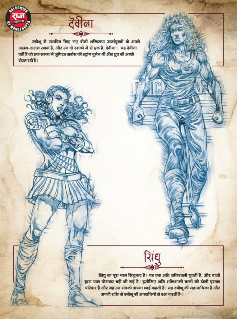 Shaktiroopa - Streebhu - Raj Comics By Manoj Gupta
