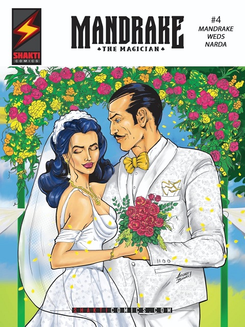 Mandrake Weds Narda - Shakti Comics