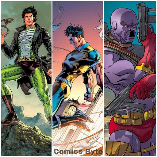 Raj Comics Trinity - Nagraj - Super Commando Dhruva - Doga