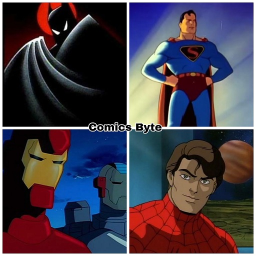TV Cartoons - Animation Shows - Batman - Superman - Iron Man - Spider Man