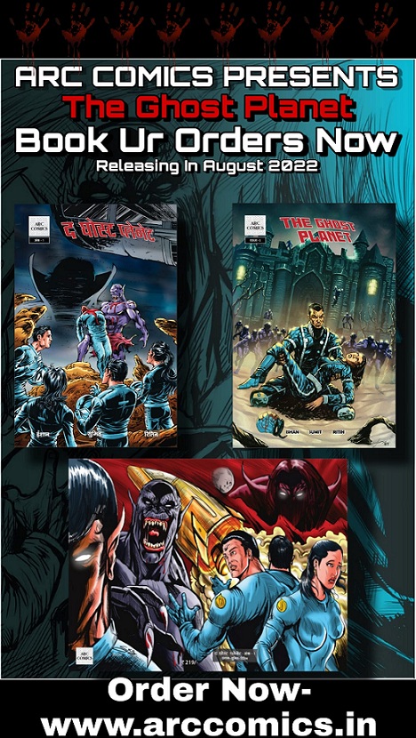 Arc Comics - New Comics Publication - The Ghost Planet