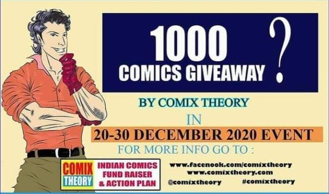 Comix Theory 1000 Comics Giveaway