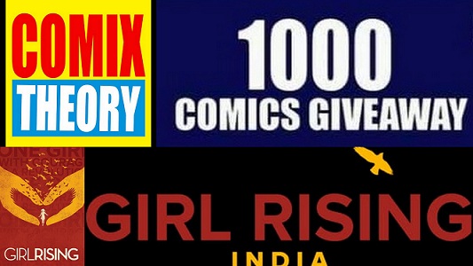 Girl Rising India- 1000 Comics Giveaway - NBES Nagpur - Comix Theory