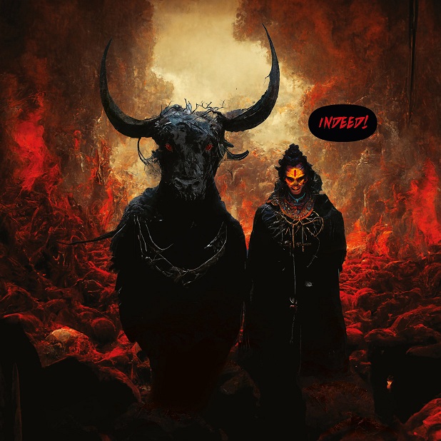 Act Of Hell - A Glimpse Of Narkrow - Inner Panel