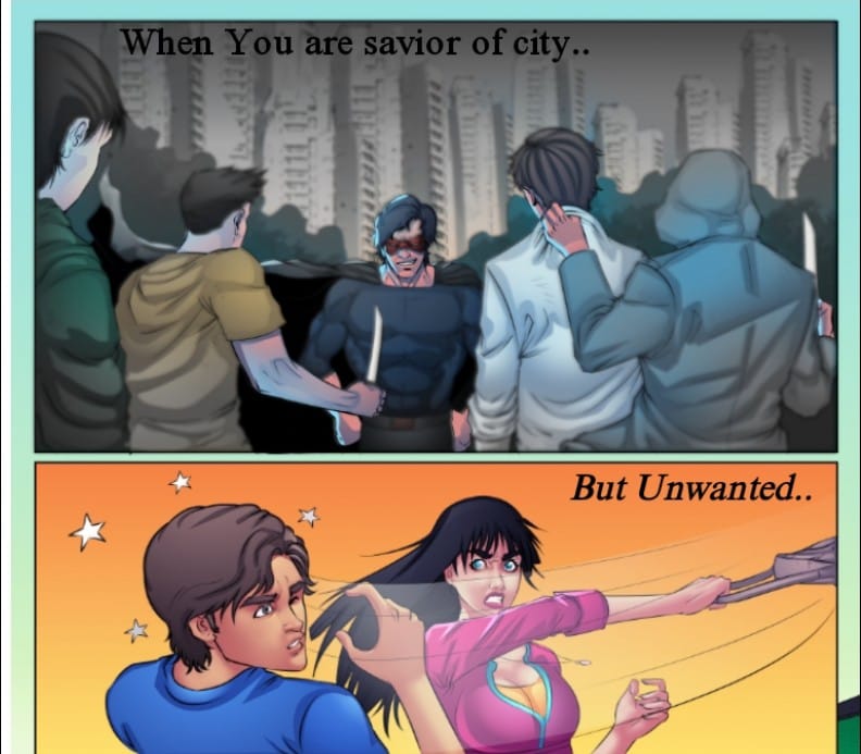 Unwanted - A Killer Hero - Arc Comics 