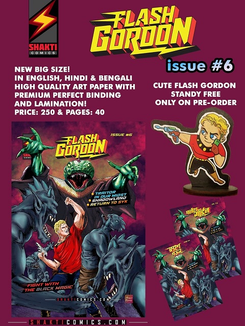 "Flash Gordon Issue 6 - Shakti Comics