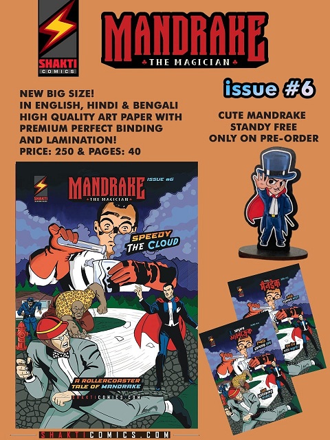 Mandrake Issue 6 - Shakti Comics