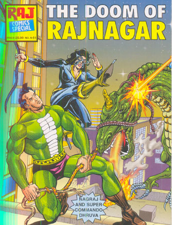 The Doom Of Rajnagar - Raj Comics - English