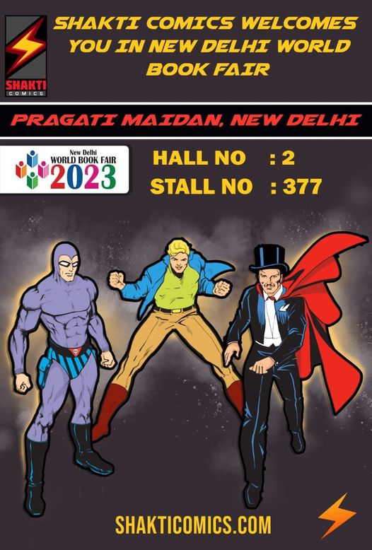 Shakti Comics - World Book Fair - Delhi - 2023