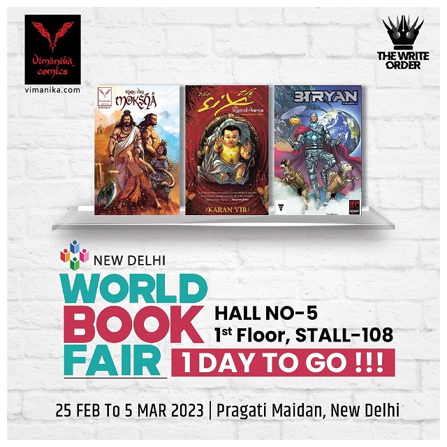 Vimanika Comics - World Book Fair - Delhi - 2023