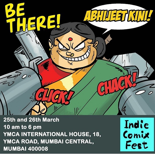 "Abhijeet Kini - Angry Mausi - Indie Comix Fest" 