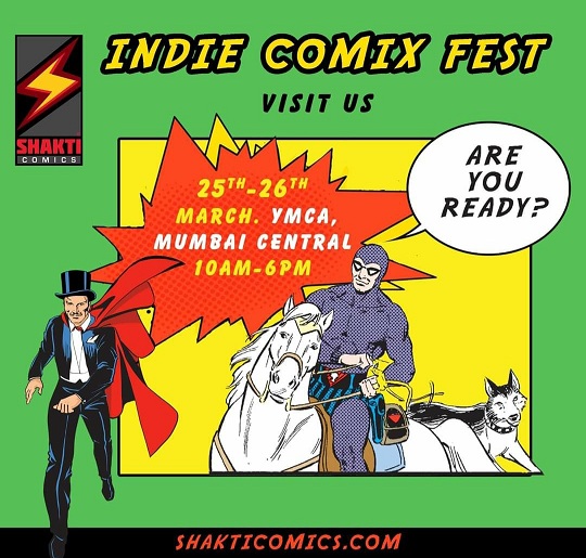  "Shakti Comics - Indie Comix Fest" 