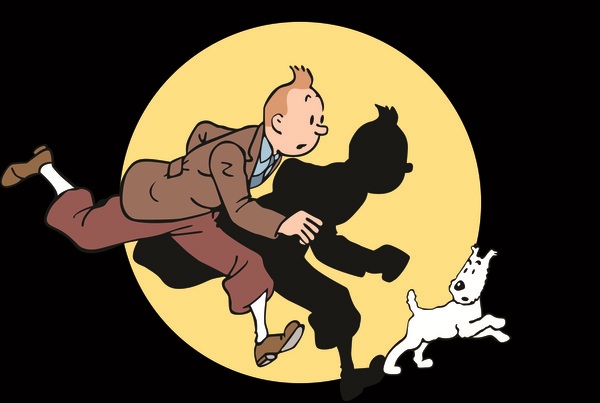 Tintin and Snowy - The Adventures Of Tintin