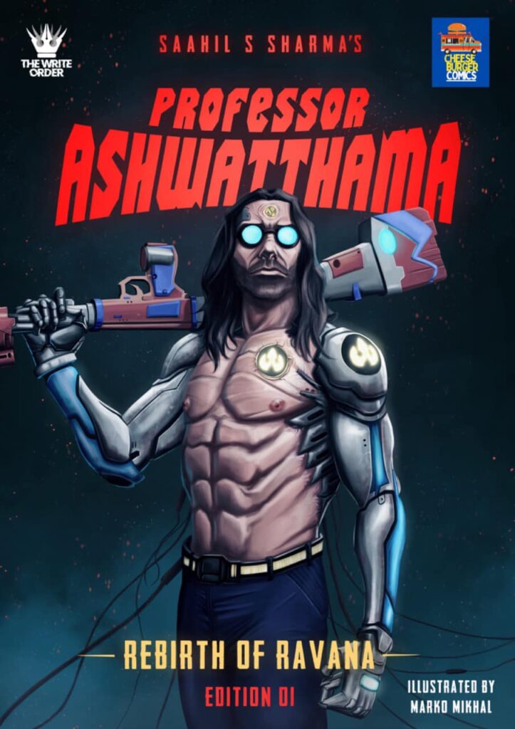 Professor Ashwatthama - Cheeseburger Comics - Variant Cover - Poster