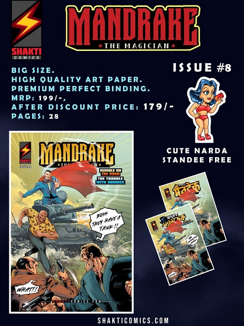 Shakti Comics - Mandrake - Issue 8 