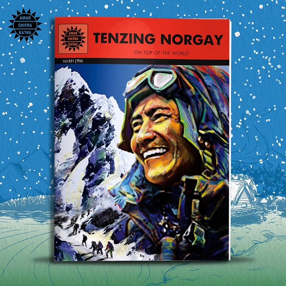 Tenzing Norgay - Amar Chitra Katha Studios