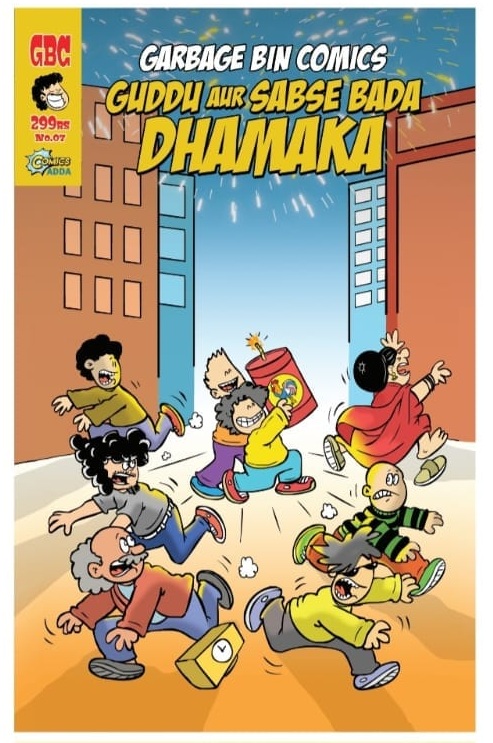 Guddu Aur Sabse Bada Dhamaka - English - Garbage Bin Comics - Comics Adda