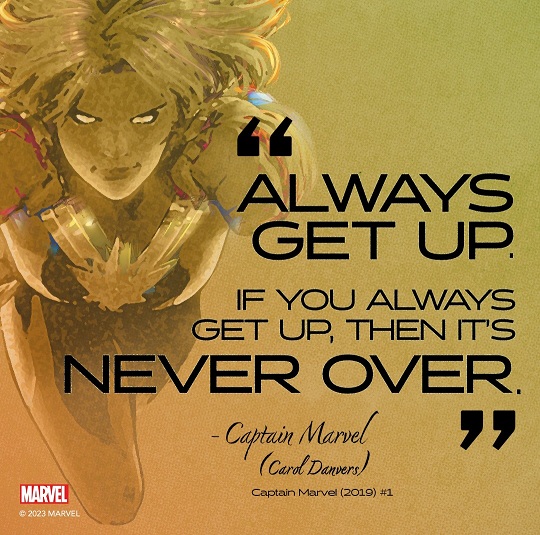 Marvel Comics - Quotes - Captain Marvel