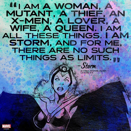 Marvel Comics - Quotes - Storm - X Men